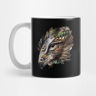 hairy snake head and sleepy eyes Mug